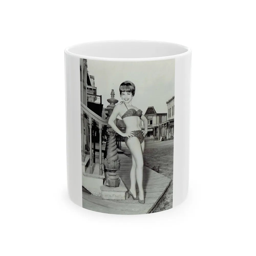 Terry Moore #740 (Vintage Female Icon) White Coffee Mug-11oz-Go Mug Yourself