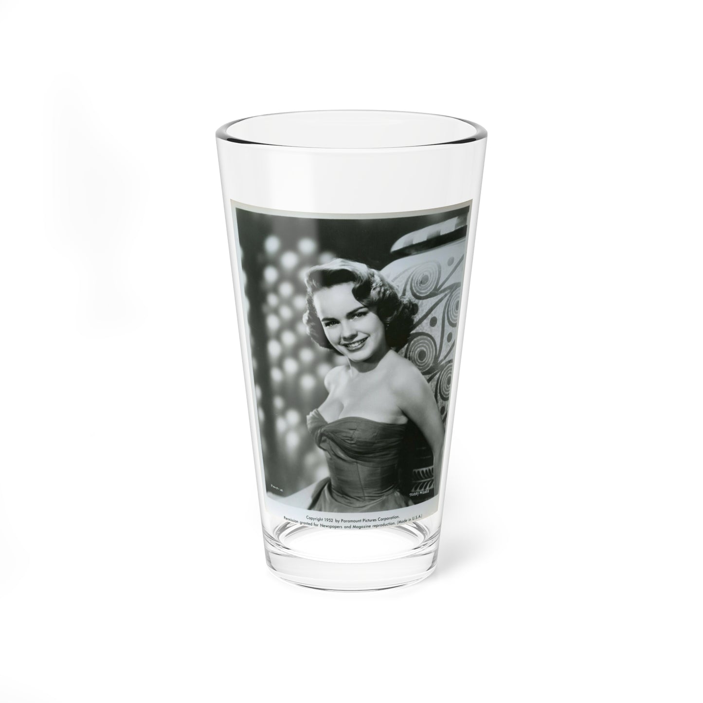Terry Moore #751 (Vintage Female Icon) Pint Glass 16oz-16oz-Go Mug Yourself