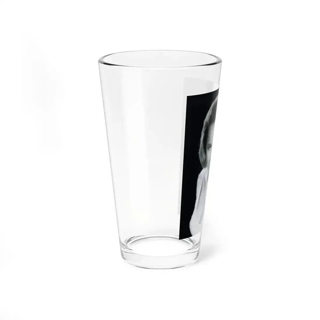 Terry Moore #758 - Vintage 1965 B&W 8x10 Upper Body Head & Shoulder Glamour Photo (Vintage Female Icon) Pint Glass 16oz - Go Mug Yourself