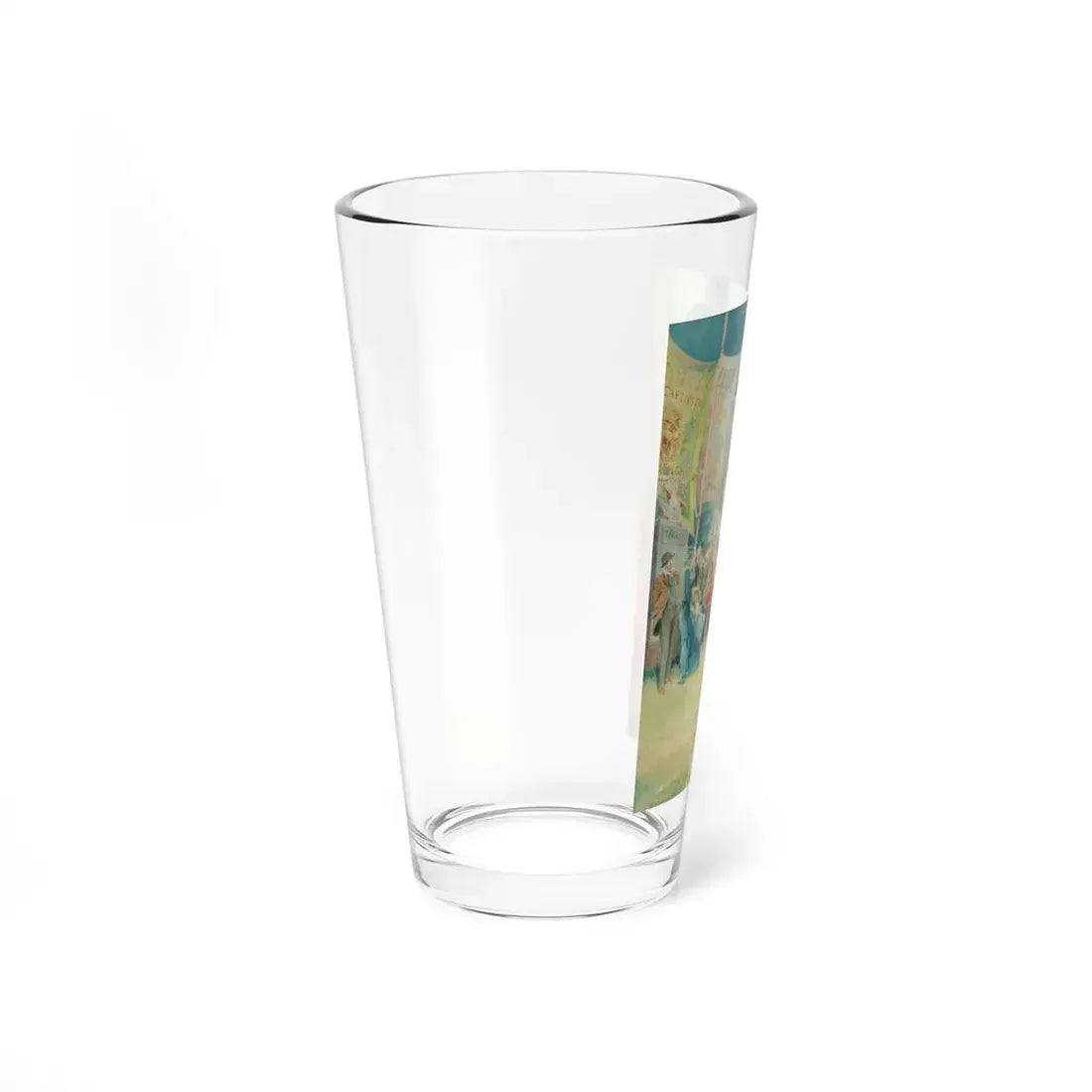 Test your Strength, 1937 (Magazine Illustration) Pint Glass 16oz - Go Mug Yourself