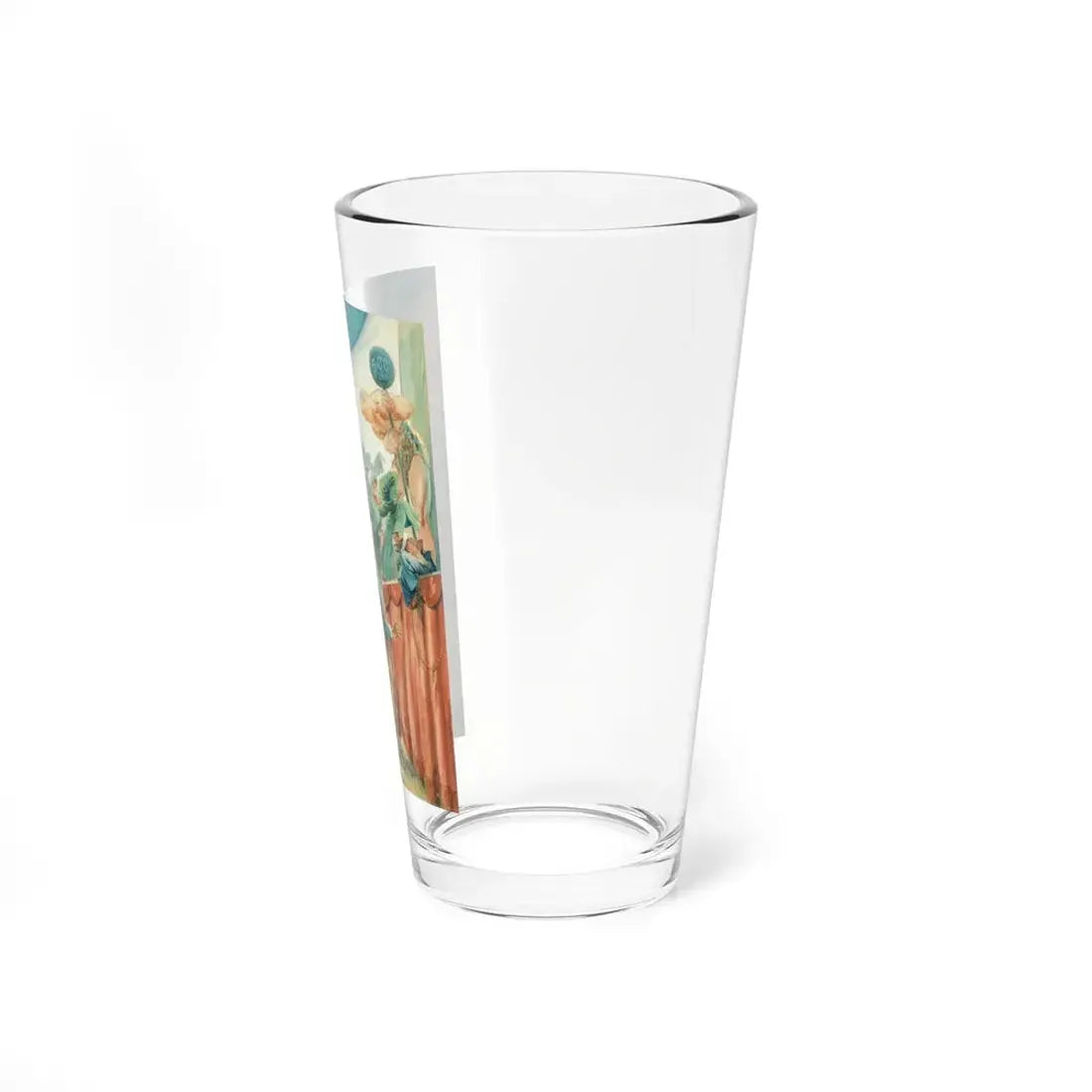 Test your Strength, 1937 (Magazine Illustration) Pint Glass 16oz - Go Mug Yourself