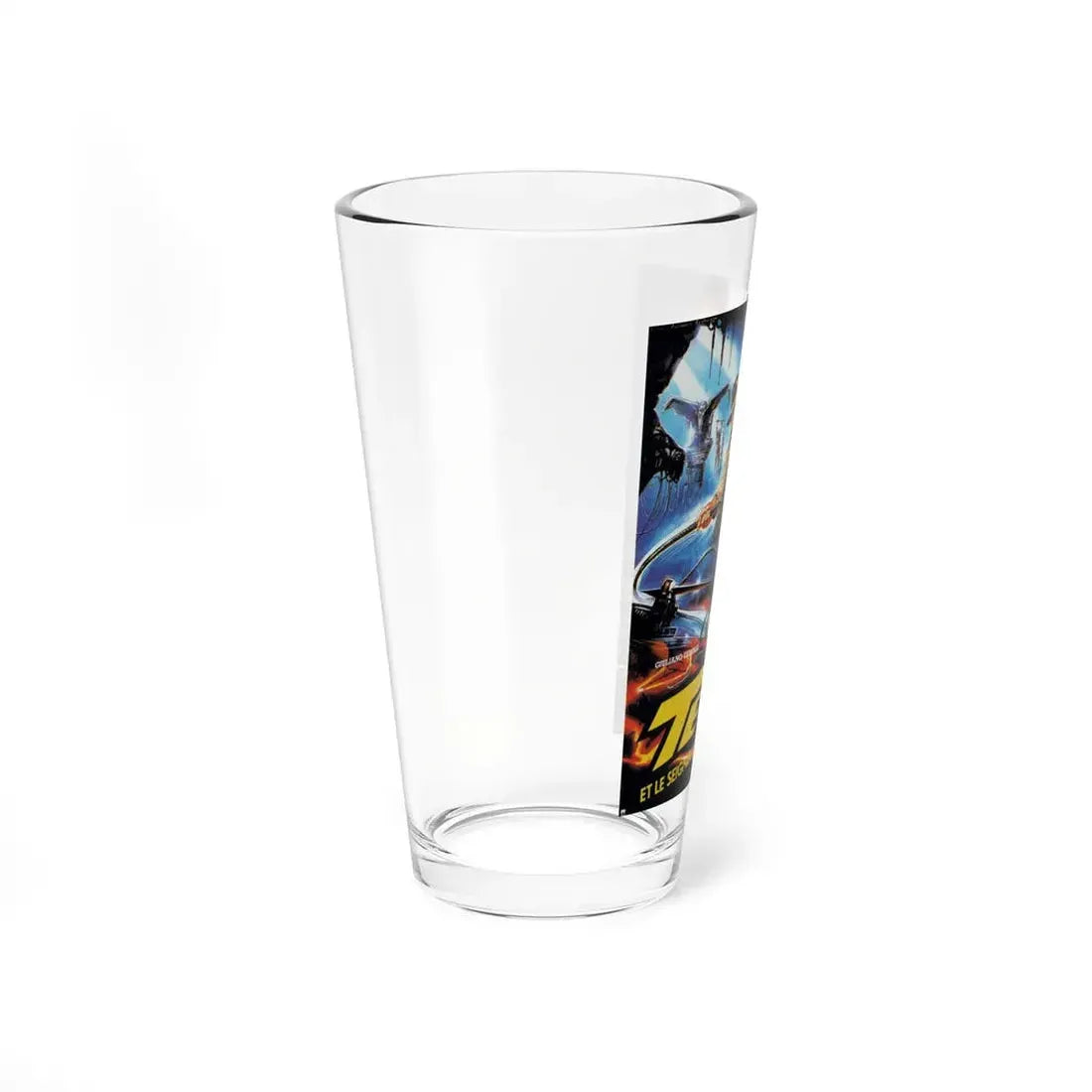 TEX AND THE LORD OF THE DEEP 1985 Movie Poster - Pint Glass 16oz - Go Mug Yourself