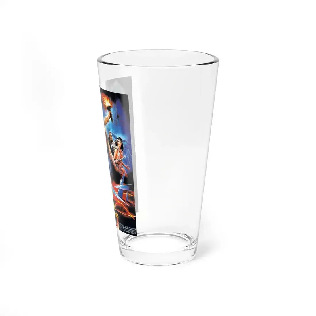 TEX AND THE LORD OF THE DEEP 1985 Movie Poster - Pint Glass 16oz - Go Mug Yourself