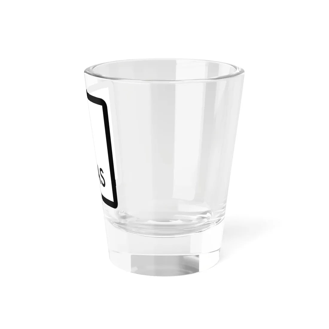 Texas 1 (Texas) (Road Sign) Shot Glass 1.5oz - Go Mug Yourself