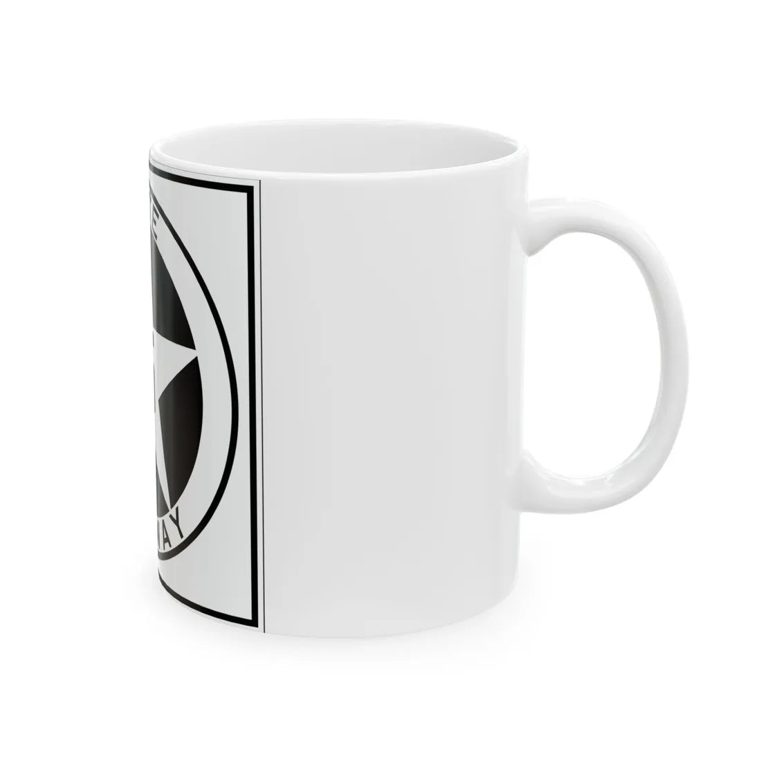 Texas 15 1917 (Texas) (Road Sign) White Coffee Mug - Go Mug Yourself