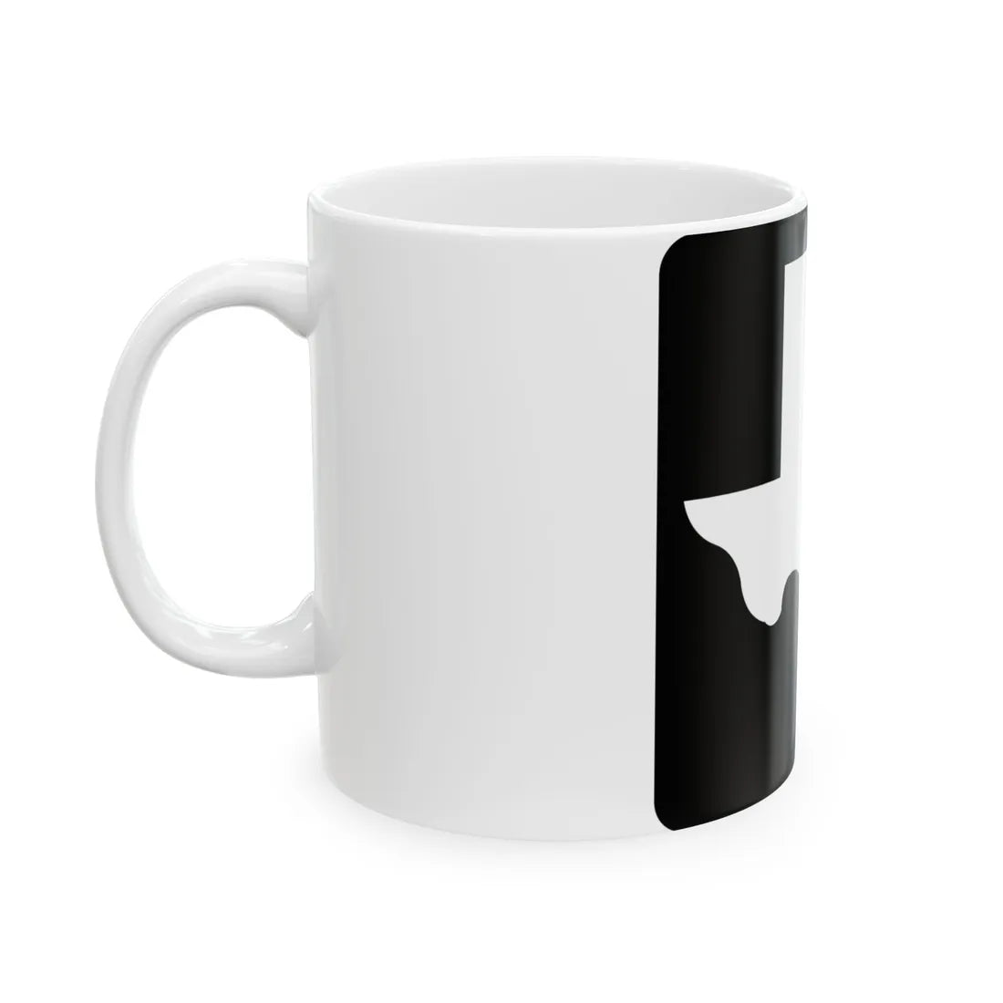 Texas Business FM blank (Texas) (Road Sign) White Coffee Mug - Go Mug Yourself