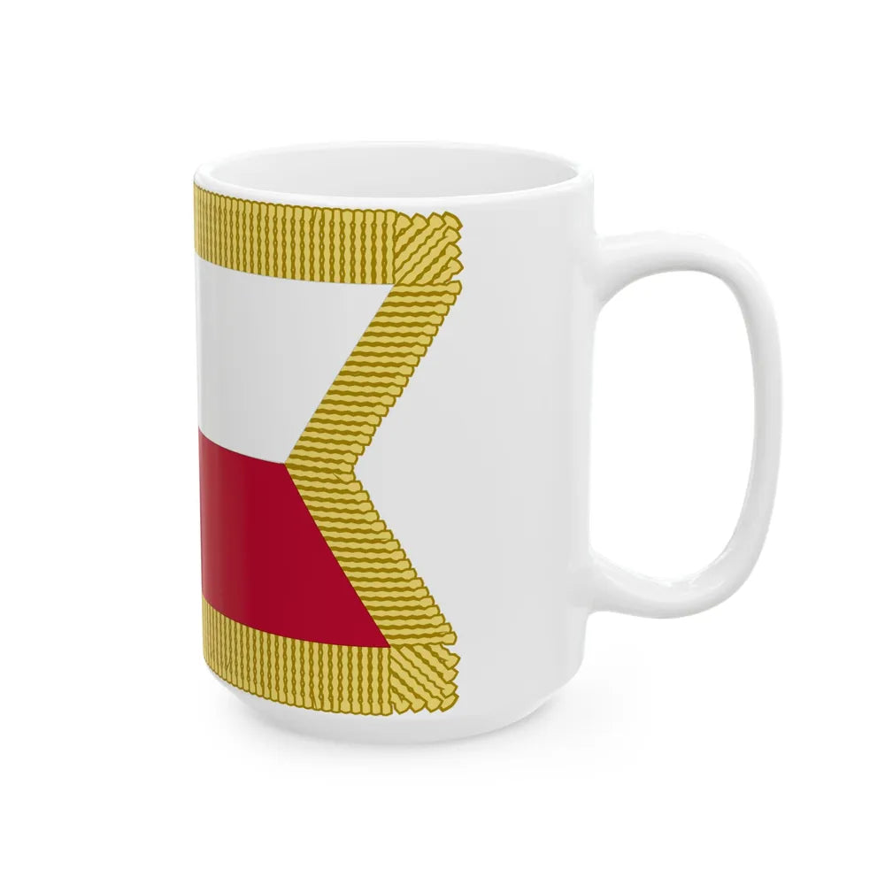 Texas Civil War Guidon (United States) White Coffee Mug - Go Mug Yourself