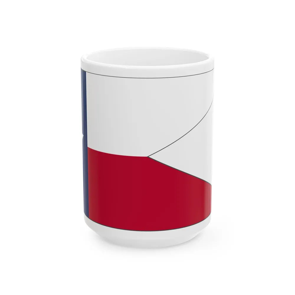 Texas Coasting Trader Flag 1839-1845 (United States) White Coffee Mug 15oz - Go Mug Yourself