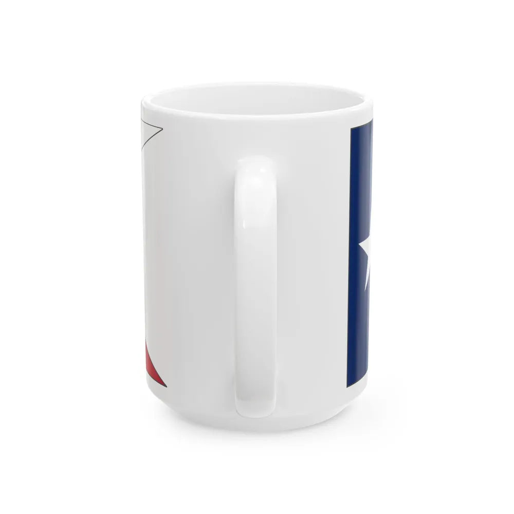 Texas Coasting Trader Flag 1839-1845 (United States) White Coffee Mug - Go Mug Yourself