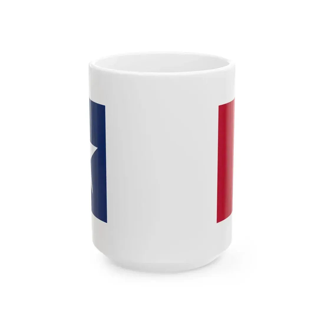Texas Dodson Flag (United States) White Coffee Mug 15oz - Go Mug Yourself