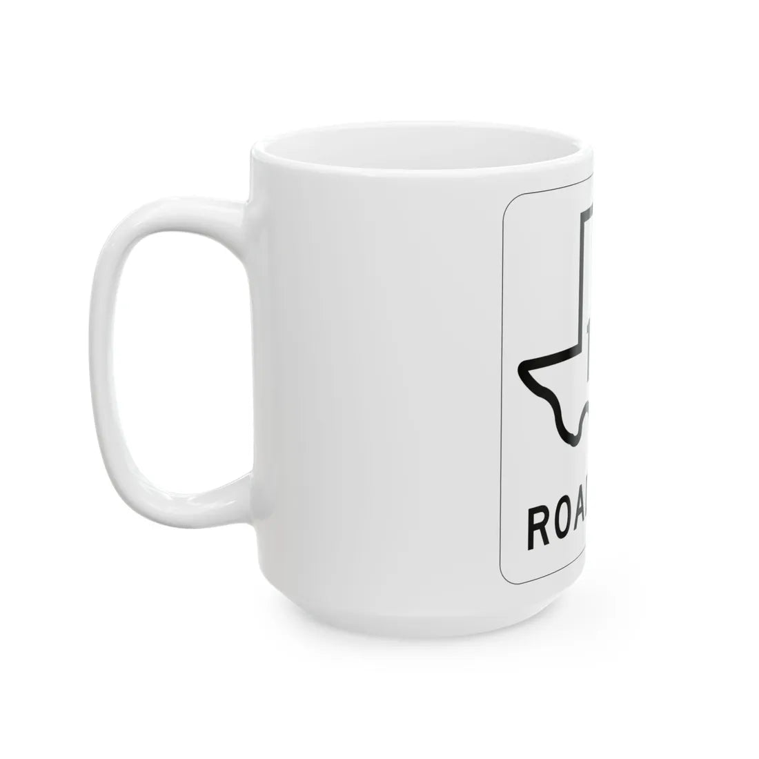 Texas FM 1526 1956 (Texas) (Road Sign) White Coffee Mug - Go Mug Yourself