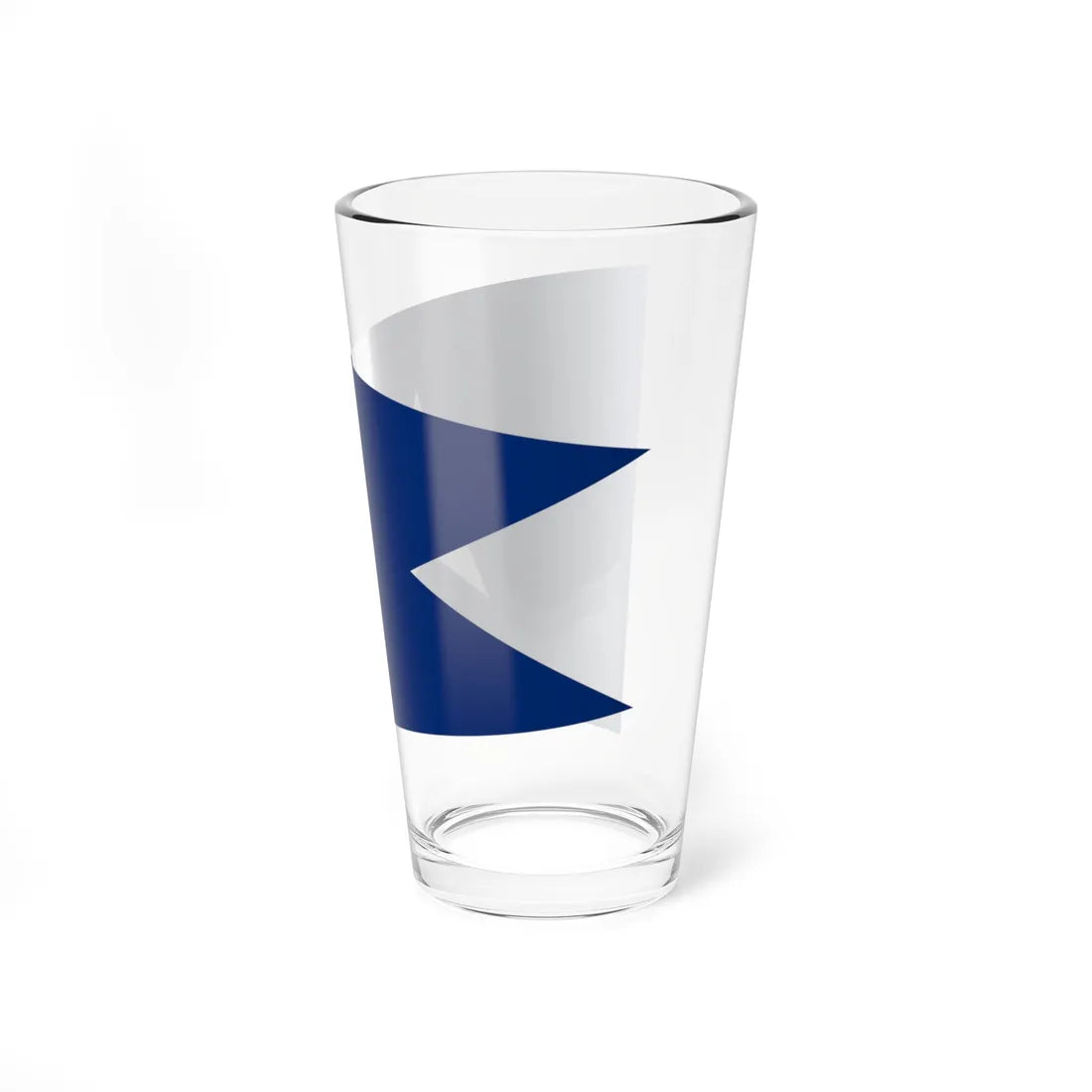 Texas Navy Broad Pennant of a Commodore (United States) Pint Glass 16oz - Go Mug Yourself