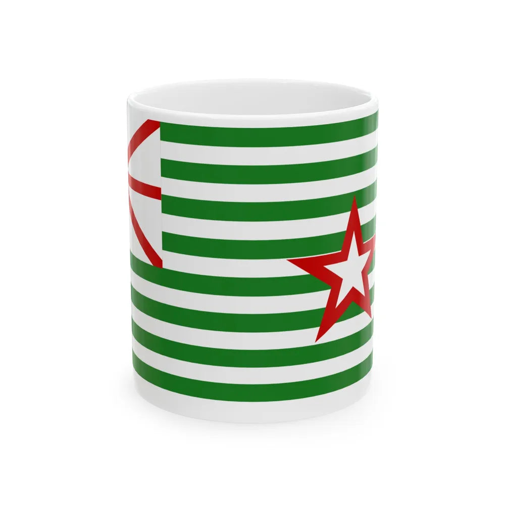 Texas Proposed Flag (United States) White Coffee Mug 11oz - Go Mug Yourself