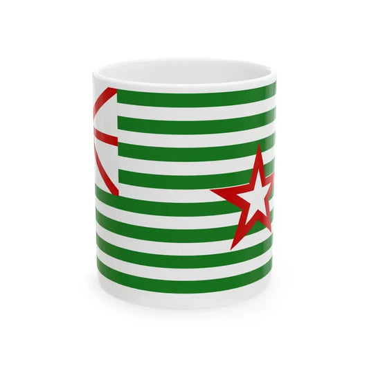 Texas Proposed Flag (United States) White Coffee Mug 11oz - Go Mug Yourself