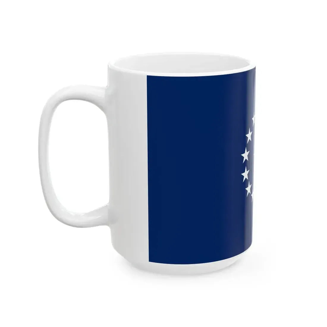 Texas Secession Flag Variant 2 (United States) White Coffee Mug - Go Mug Yourself