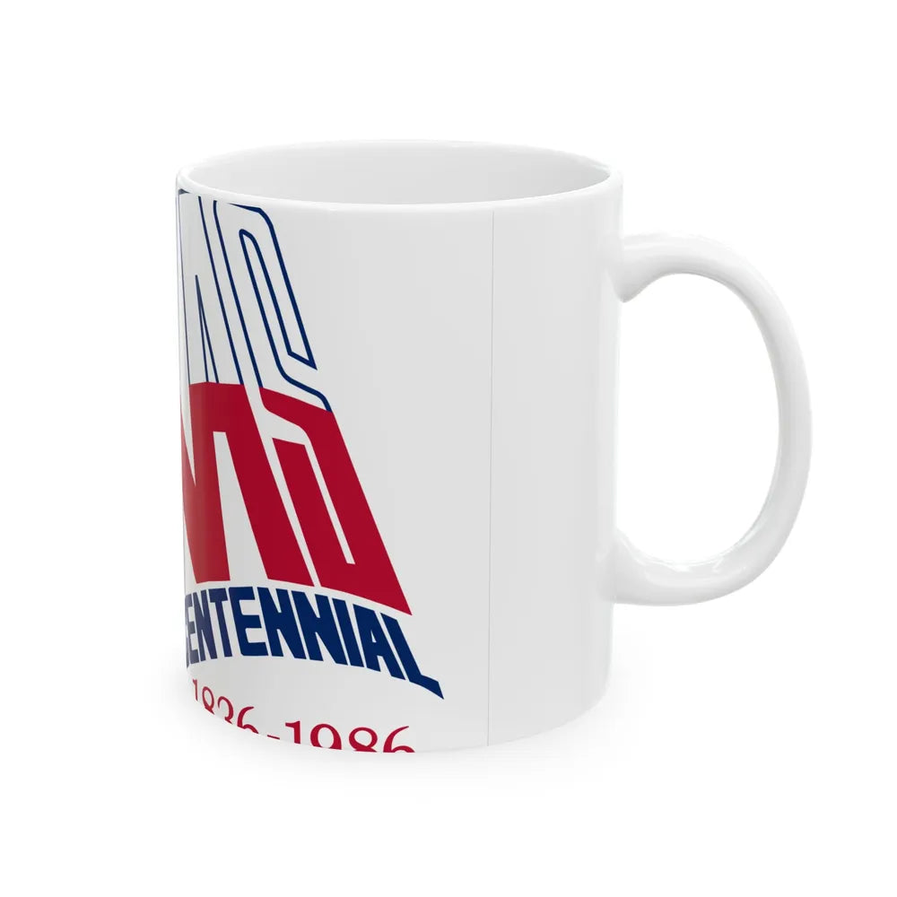 Texas Sesquicentennial Flag (United States) White Coffee Mug - Go Mug Yourself
