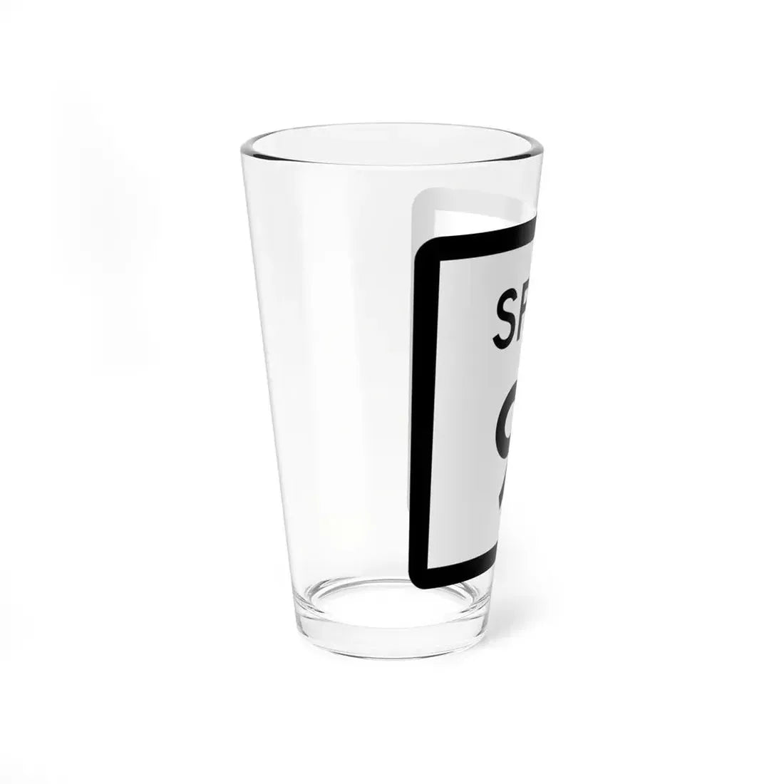 Texas Spur 91 (Texas) (Road Sign) Pint Glss 16oz - Go Mug Yourself