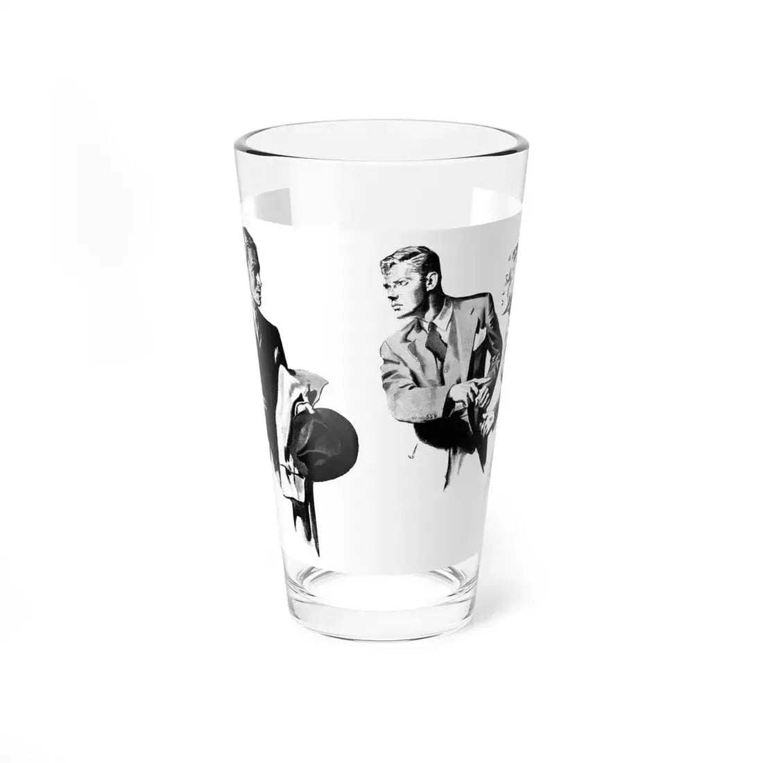 Thanksgiving for Three, Liberty magazine, November 28, 1936 (Magazine Illustration) Pint Glass 16oz 16oz - Go Mug Yourself