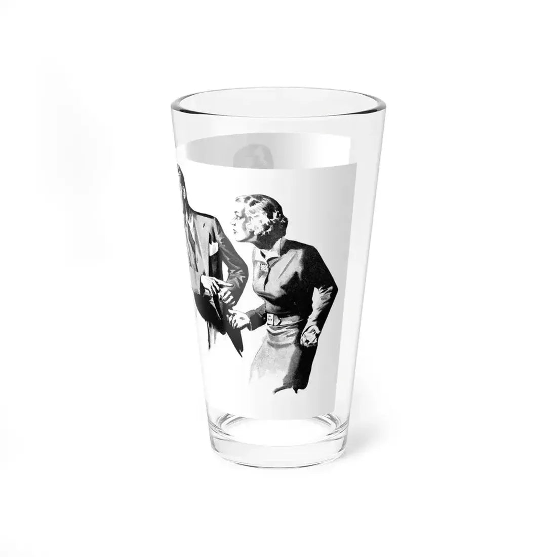 Thanksgiving for Three, Liberty magazine, November 28, 1936 (Magazine Illustration) Pint Glass 16oz - Go Mug Yourself