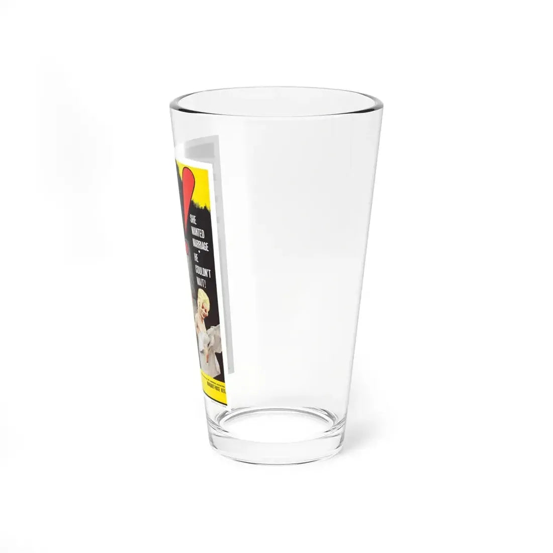 THAT KIND OF GIRL 1963 Movie Poster - Pint Glass 16oz - Go Mug Yourself
