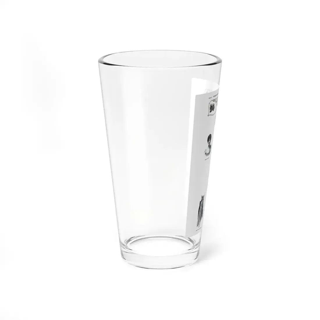That Little Touch Which Makes The Smart Girl Smart, Woman's Home Companion, January 1903 (Magazine Illustration) Pint Glass 16oz - Go Mug Yourself