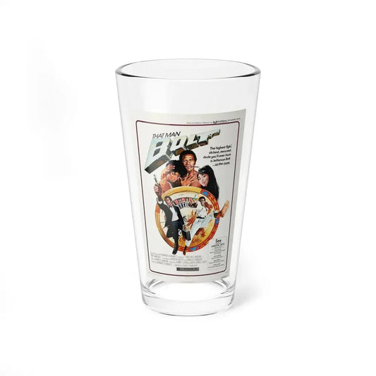 THAT MAN BOLT 1973 Movie Poster - Pint Glass 16oz 16oz - Go Mug Yourself