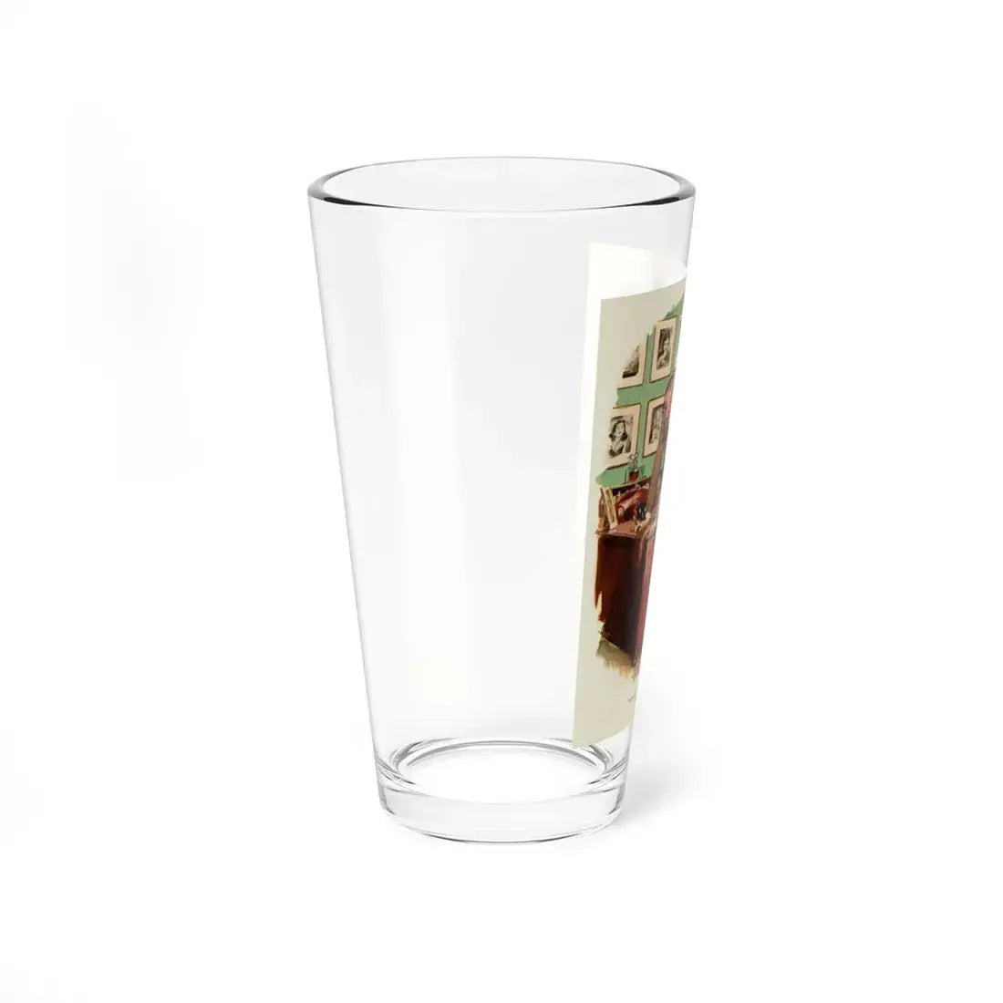 The 10% Solution, 1957 (Magazine Illustration) Pint Glass 16oz - Go Mug Yourself