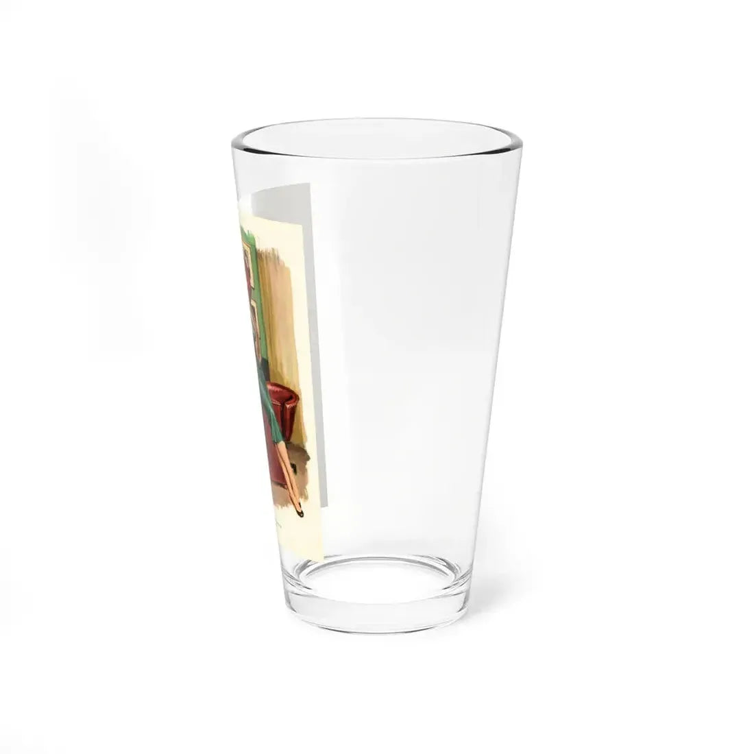The 10% Solution, 1957 (Magazine Illustration) Pint Glass 16oz - Go Mug Yourself