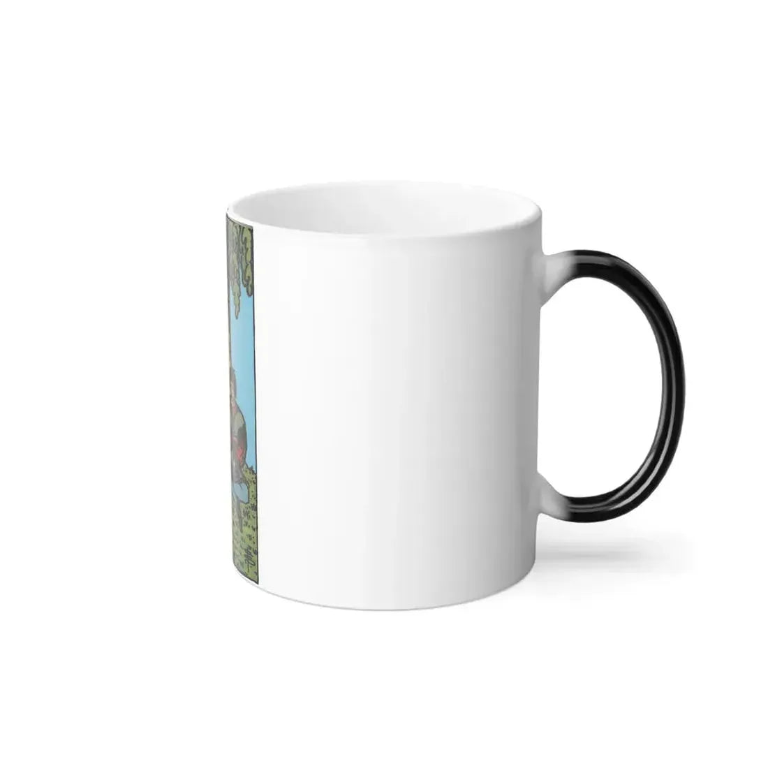 The 4 of Cups (Tarot Card) Color Changing Mug 11oz - Go Mug Yourself