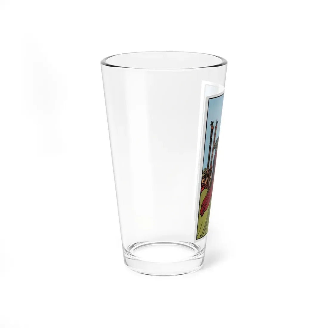 The 6 of Wands (Tarot Card) Pint Glass 16oz - Go Mug Yourself
