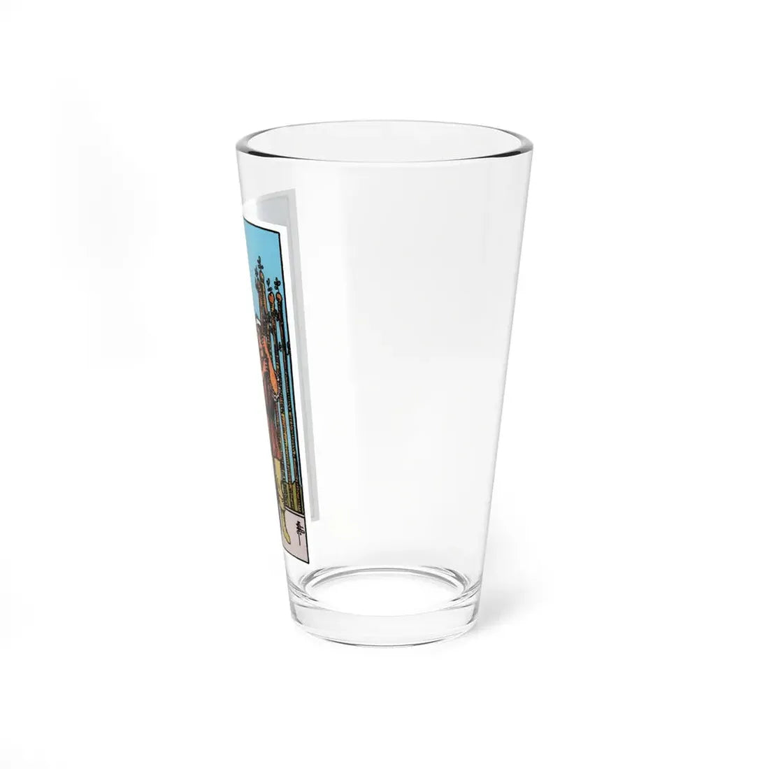 The 9 of Wands (Tarot Card) Pint Glass 16oz - Go Mug Yourself