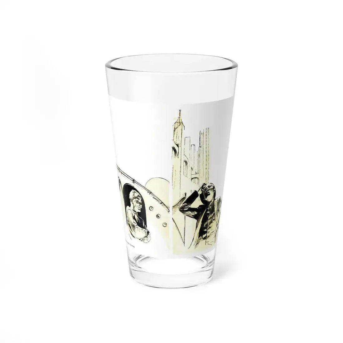 The Abduction of Abner Greer, Blue Book Magazine, June 1941 (Magazine Illustration) Pint Glass 16oz 16oz - Go Mug Yourself