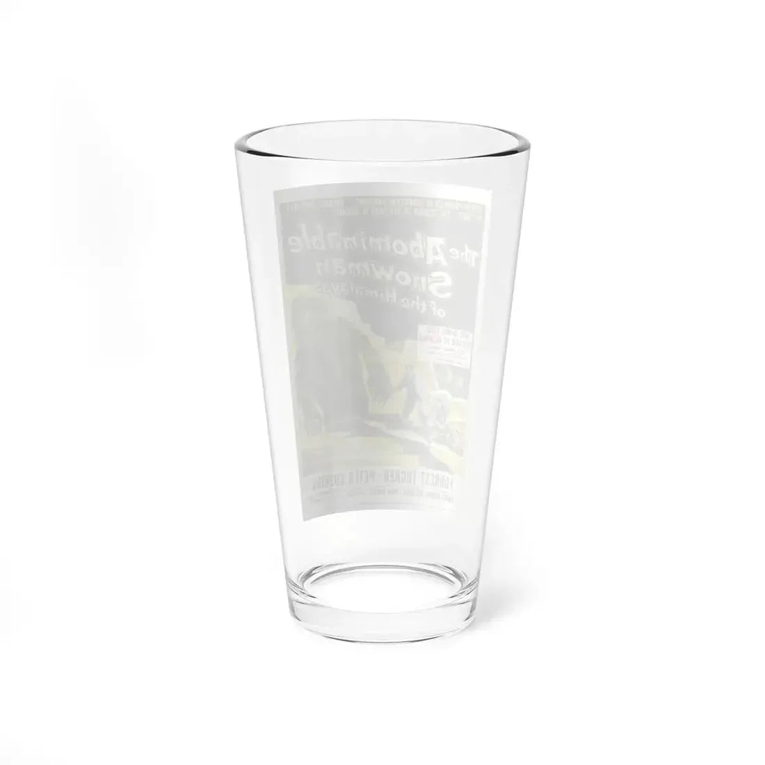 THE ABOMINABLE SNOWMAN 1957 Movie Poster - Pint Glass 16oz - Go Mug Yourself