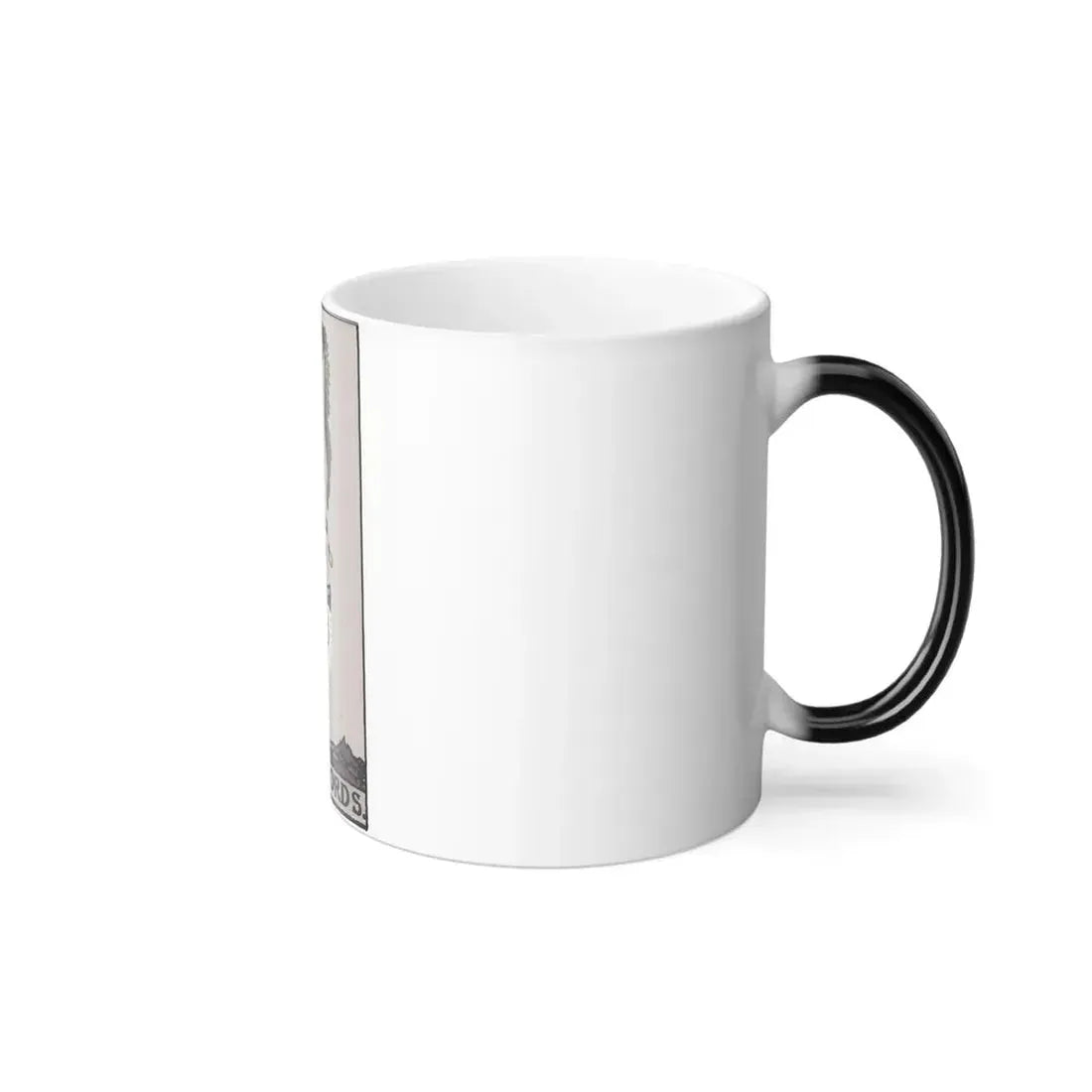 The Ace of Swords (Tarot Card) Color Changing Mug 11oz - Go Mug Yourself