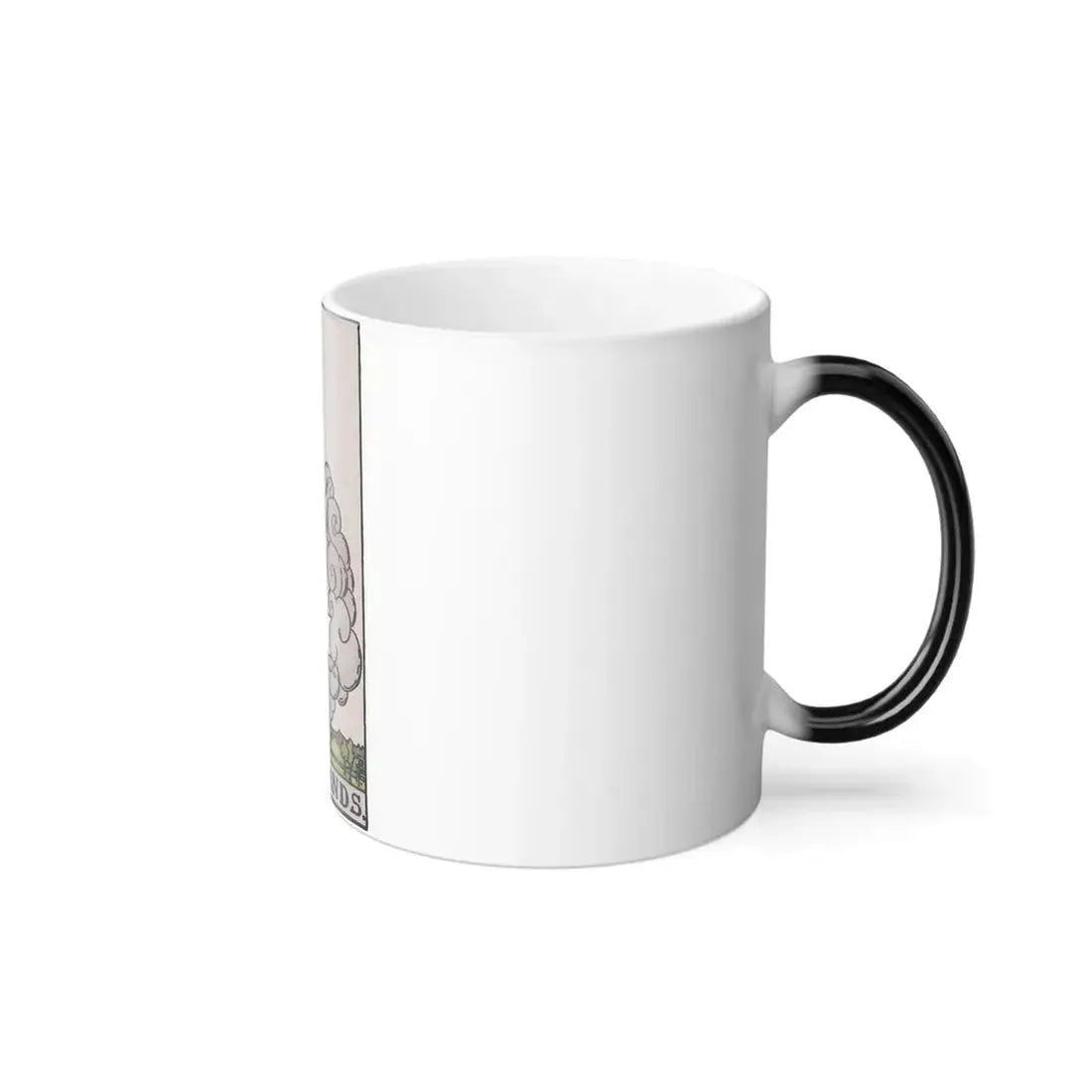 The Ace of Wands (Tarot Card) Color Changing Mug 11oz - Go Mug Yourself