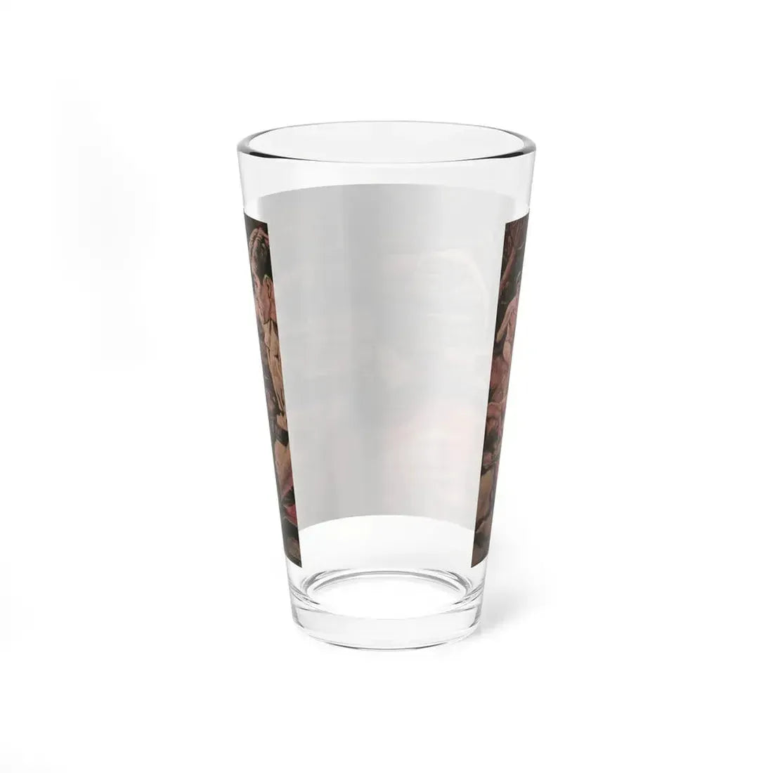 The Adventurer Who Wrecked Germany's Amazon Slave-Girl Empire, Man's World, June 1960 (Magazine Illustration) Pint Glass 16oz - Go Mug Yourself