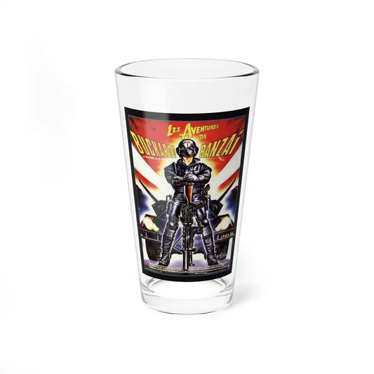 THE ADVENTURES OF BUCKAROO BANZAI ACROSS THE 8TH DIMENSION (2) 1984 Movie Poster - Pint Glass 16oz 16oz - Go Mug Yourself