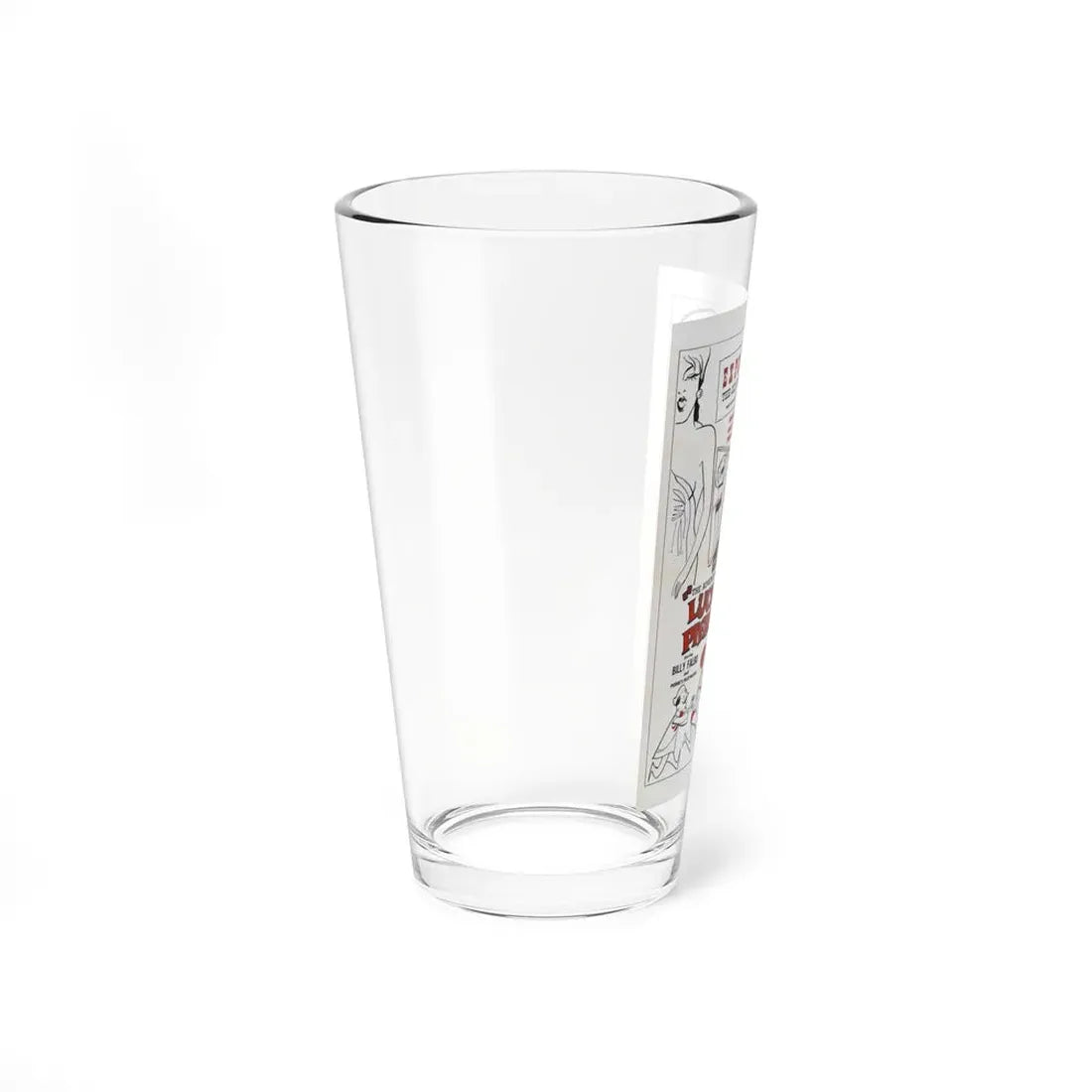 THE ADVENTURES OF LUCKY PIERRE 1961 Movie Poster - Pint Glass 16oz - Go Mug Yourself