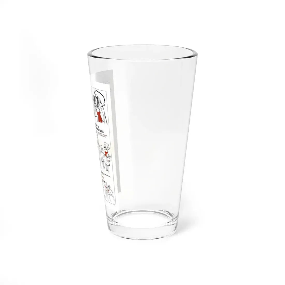 THE ADVENTURES OF LUCKY PIERRE 1961 Movie Poster - Pint Glass 16oz - Go Mug Yourself