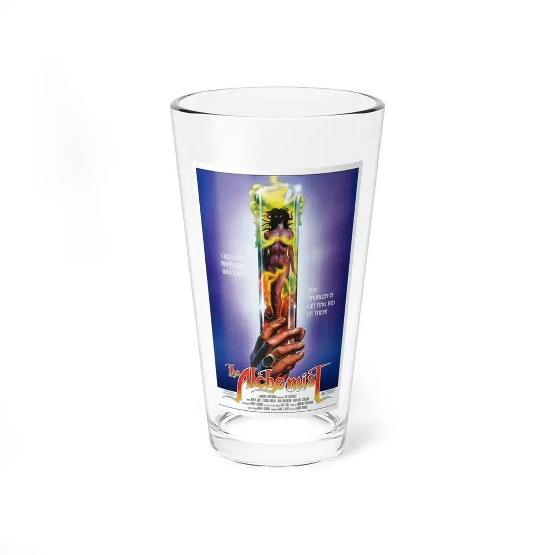 THE ALCHEMIST 1983 Movie Poster - Pint Glass 16oz 16oz - Go Mug Yourself