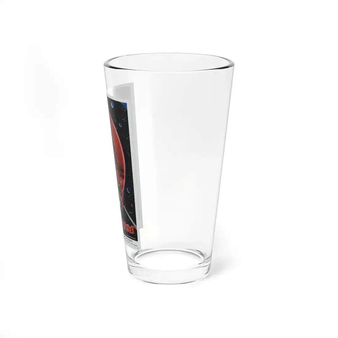 THE ANGRY RED PLANET 1959 Movie Poster - Pint Glass 16oz - Go Mug Yourself