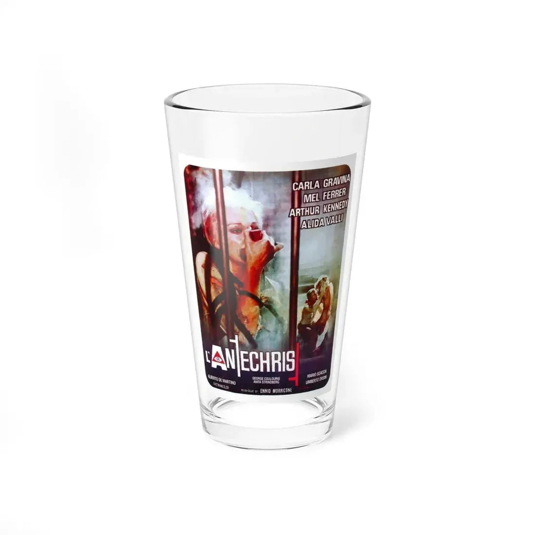 THE ANTICHRIST (2) 1974 Movie Poster - Pint Glass 16oz 16oz - Go Mug Yourself