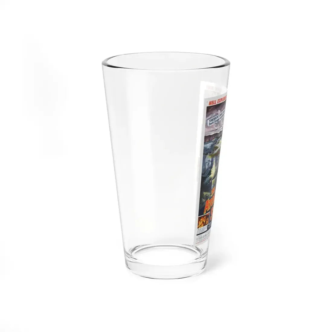 THE ATOMIC SUBMARINE 1959 Movie Poster - Pint Glass 16oz - Go Mug Yourself