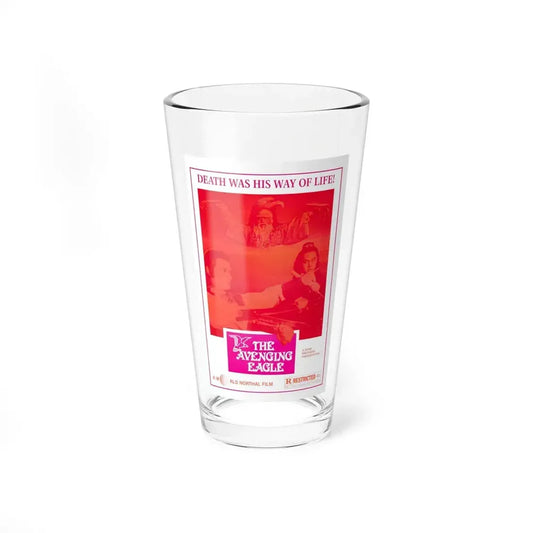 THE AVENGING EAGLE 1978 Movie Poster - Pint Glass 16oz 16oz - Go Mug Yourself