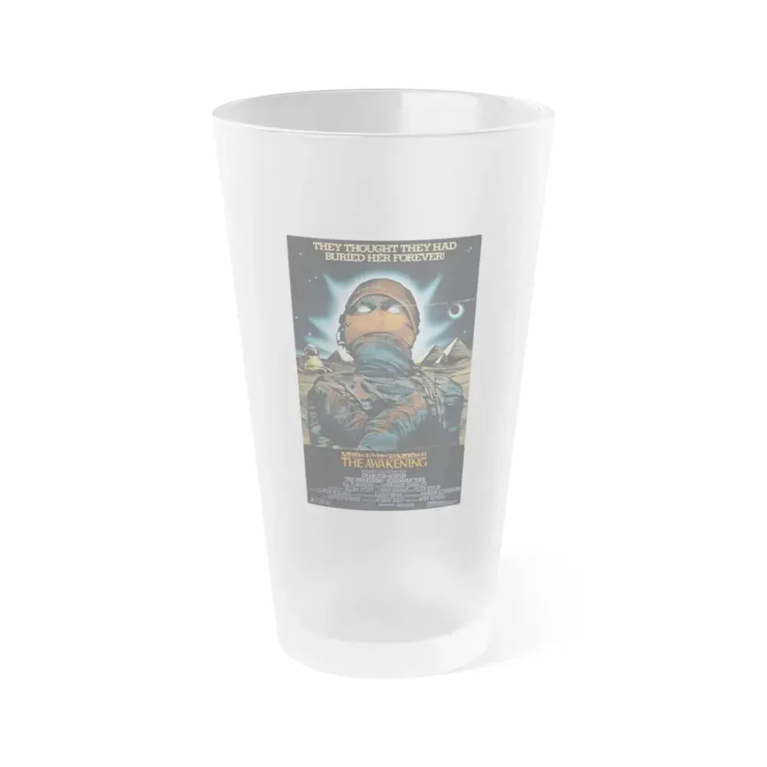 THE AWAKENING 1980 Movie Poster - Frosted Pint Glass 16oz 16oz Frosted - Go Mug Yourself