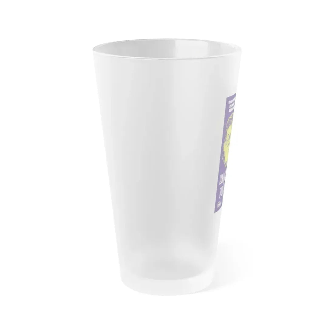 THE BACKWOODS MASSACRE (MIDNIGHT) 1982 Movie Poster - Frosted Pint Glass 16oz - Go Mug Yourself