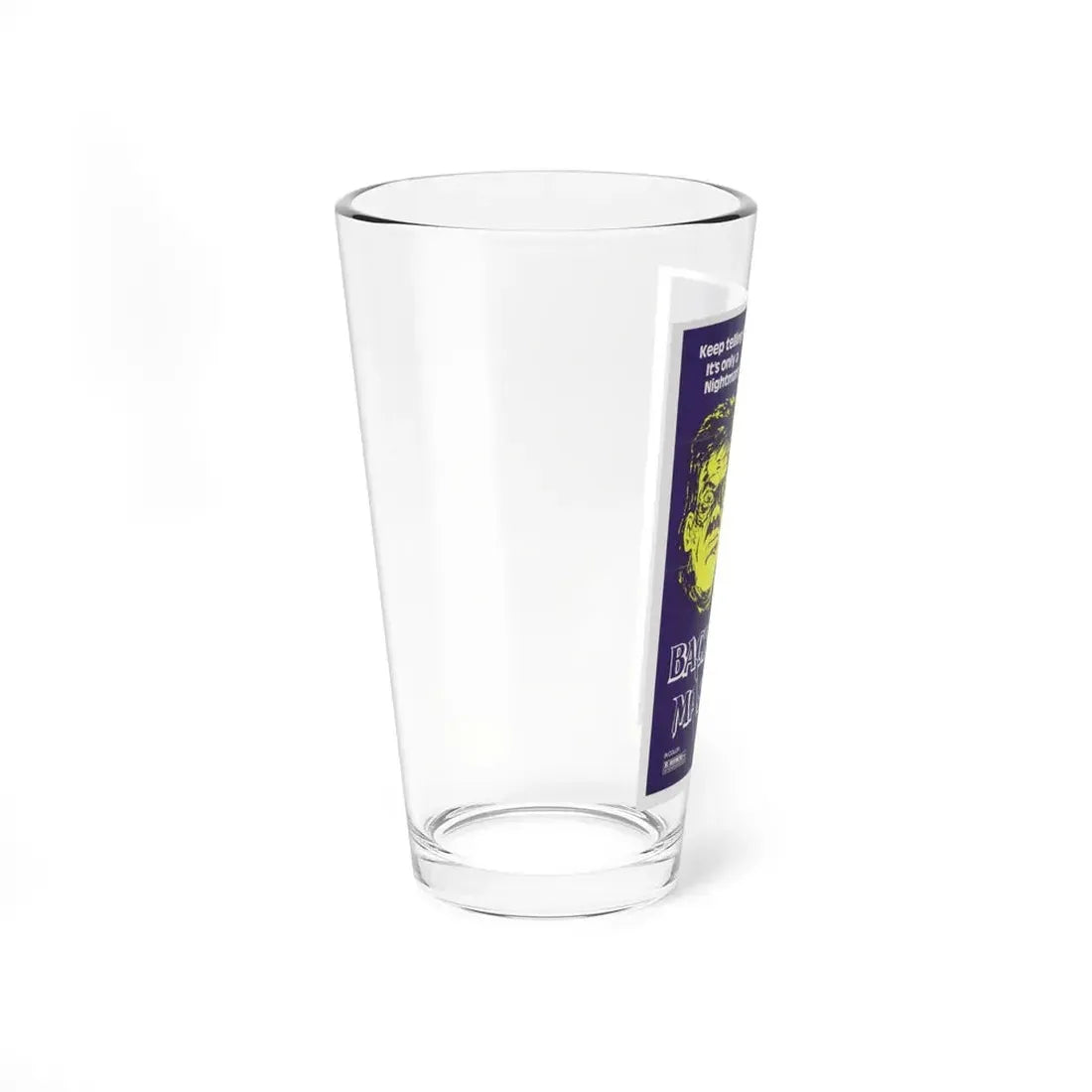 THE BACKWOODS MASSACRE (MIDNIGHT) 1982 Movie Poster - Pint Glass 16oz - Go Mug Yourself