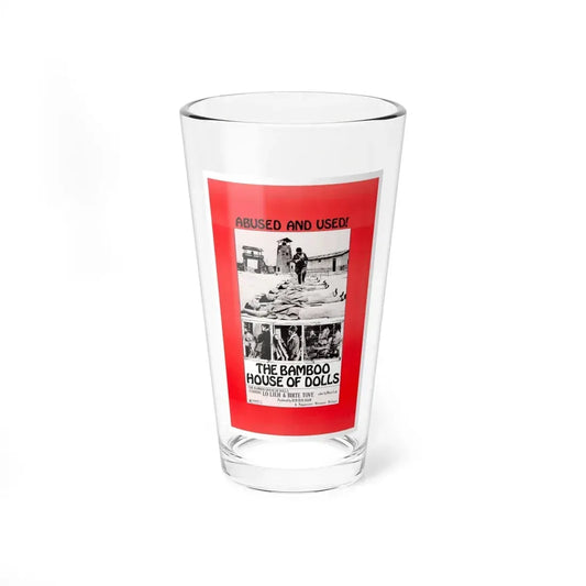 THE BAMBOO HOUSE OF DOLLS 1973 Movie Poster - Pint Glass 16oz 16oz - Go Mug Yourself