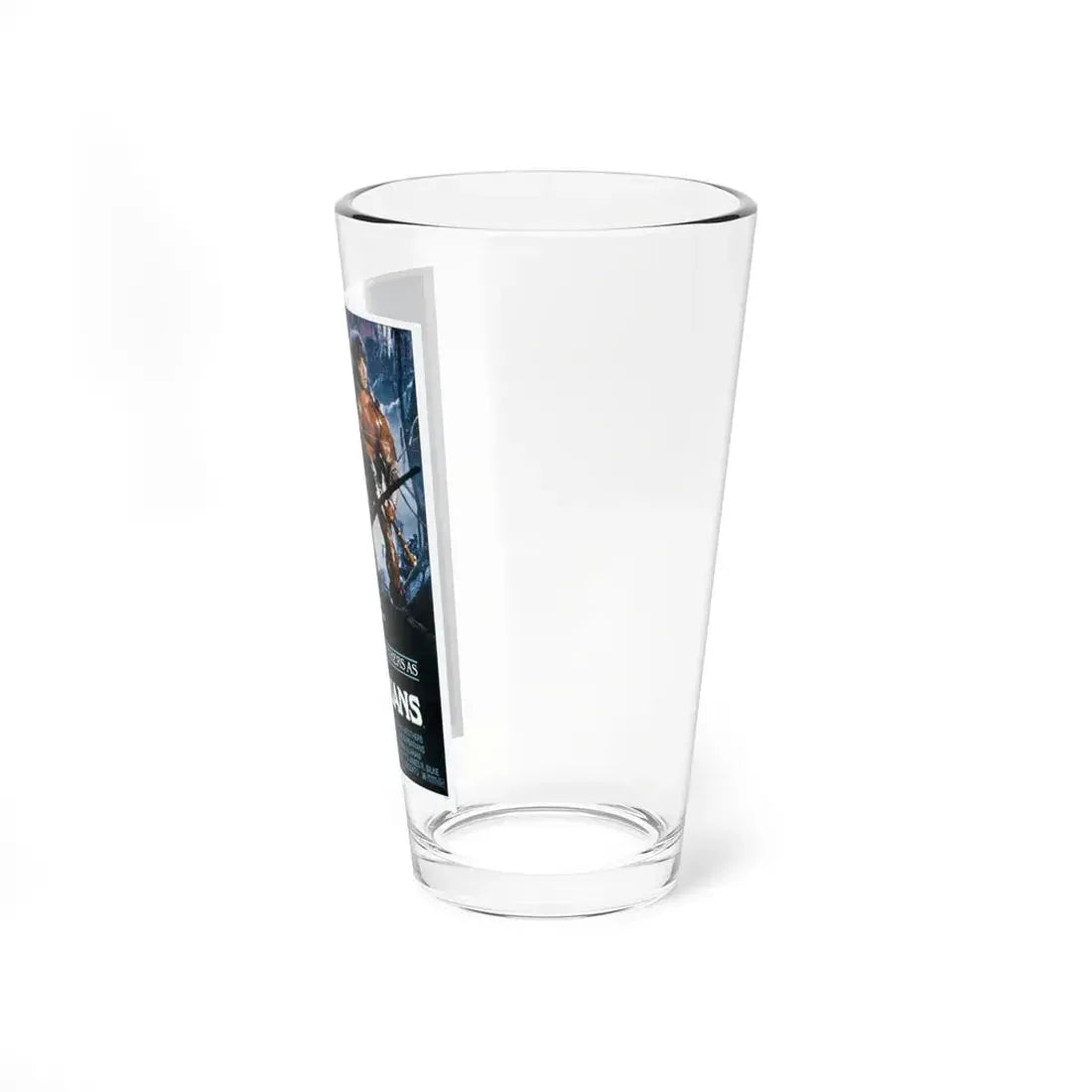 THE BARBARIANS 1987 Movie Poster - Pint Glass 16oz - Go Mug Yourself