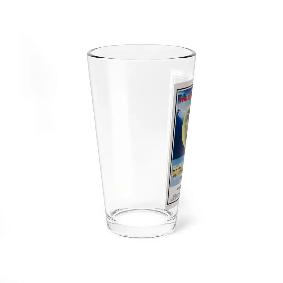 THE BEAST MUST DIE! 1974 Movie Poster - Pint Glass 16oz - Go Mug Yourself